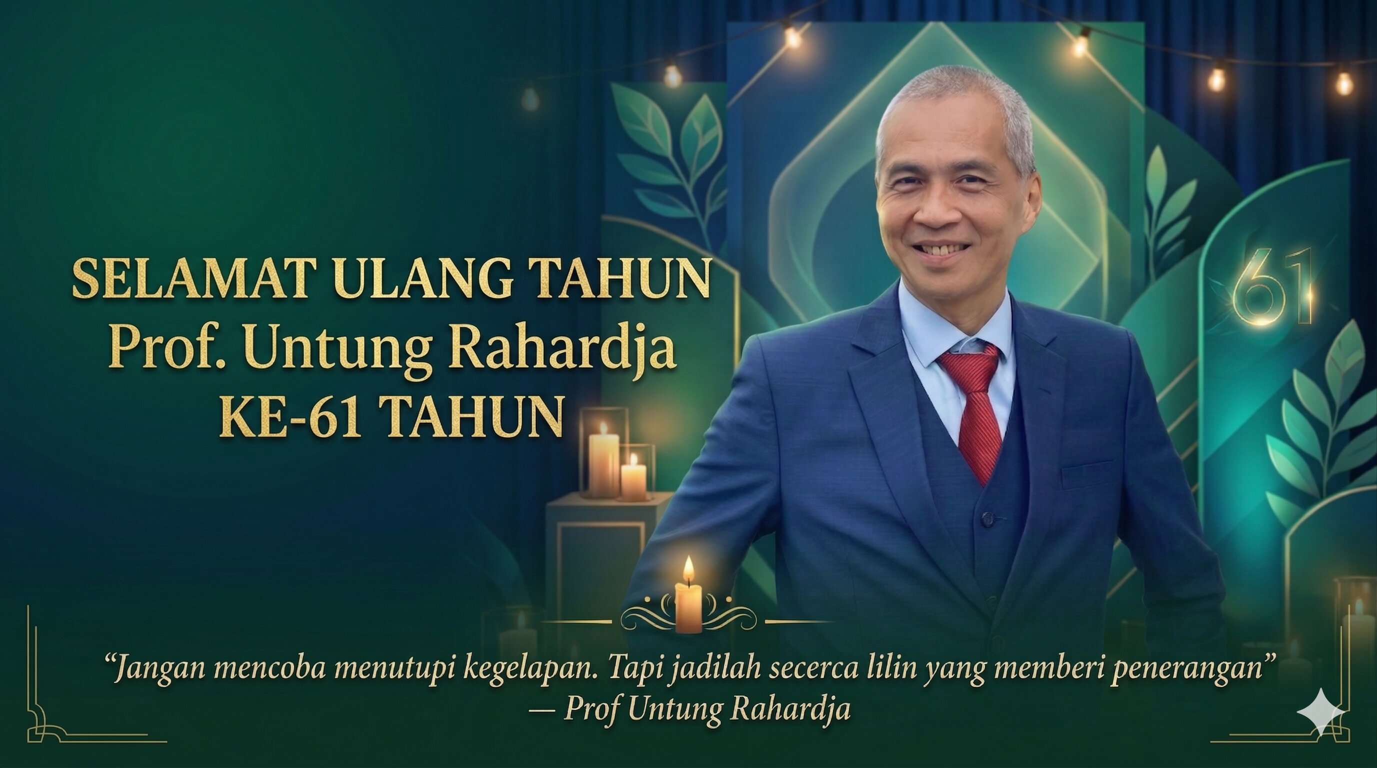 Galeri foto Closingan Maret & Birthday ProfUR 61th